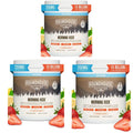 ROUNDHOUSE PROVISIONS ( 3 Pack ) MORNING KICK-DIGESTIVE POWDER-STRAWBERRY LEMONADE, 9.1 oz